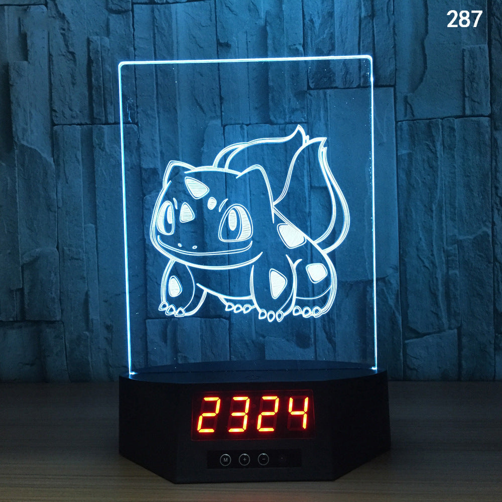 Explosion electronic products glowing dolphin 3d night light creative gift led wireless charging table lamp - Prime Warehouse
