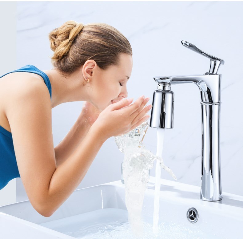 Intelligent sensor water saver kitchen hot and cold water faucet