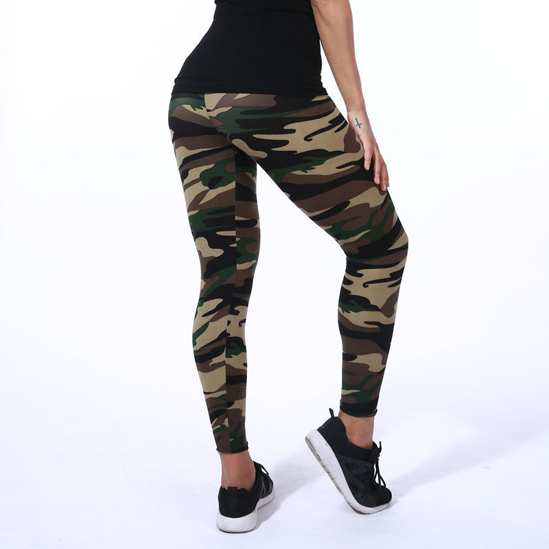 Camouflage printed Leggings - Prime Warehouse