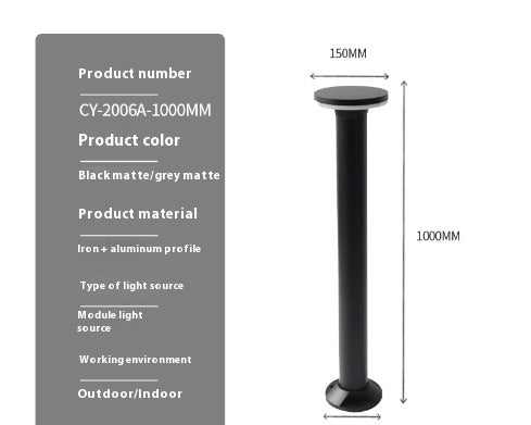 LED Outdoor Lawn Lamp Solar Lawn Lamp Courtyard
