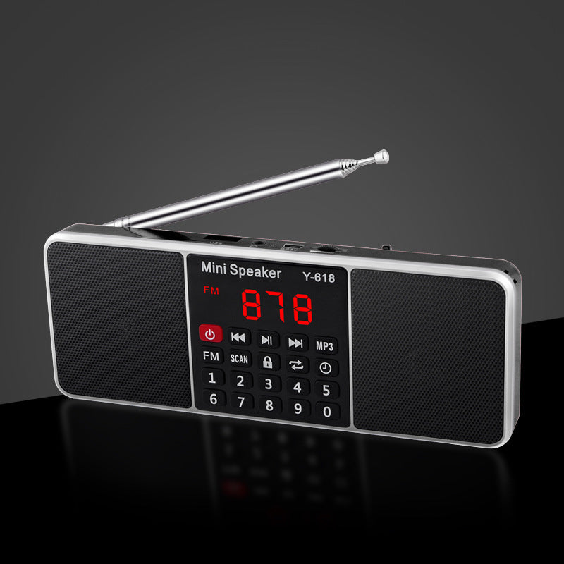Dual speakers card mini bluetooth speaker - Prime Warehouse