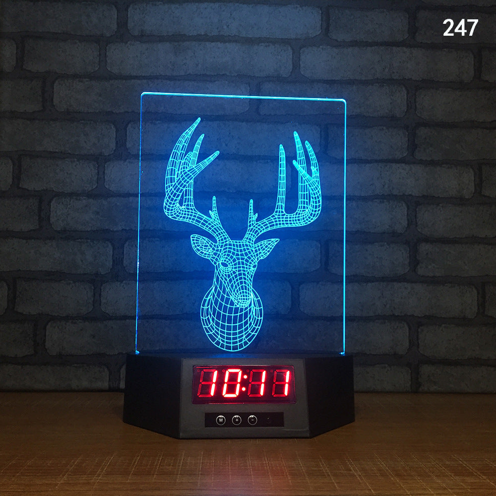Explosion electronic products glowing dolphin 3d night light creative gift led wireless charging table lamp - Prime Warehouse
