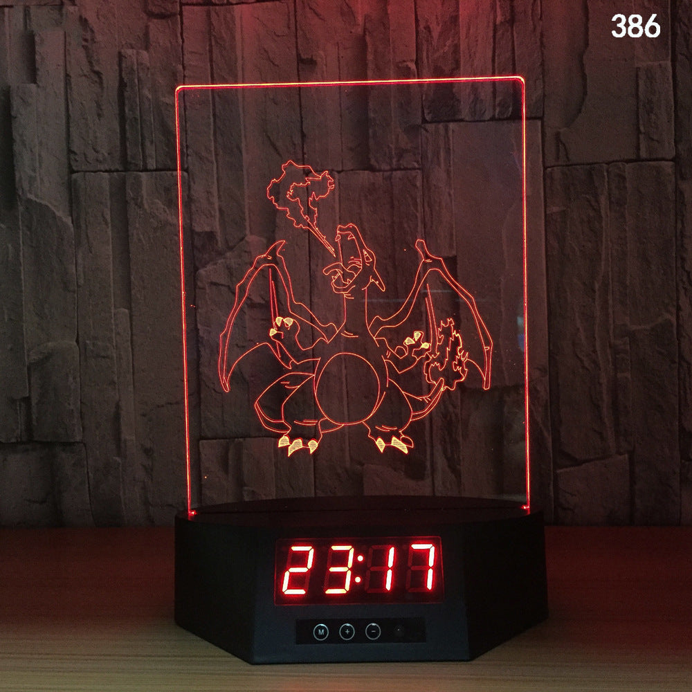 Explosion electronic products glowing dolphin 3d night light creative gift led wireless charging table lamp - Prime Warehouse