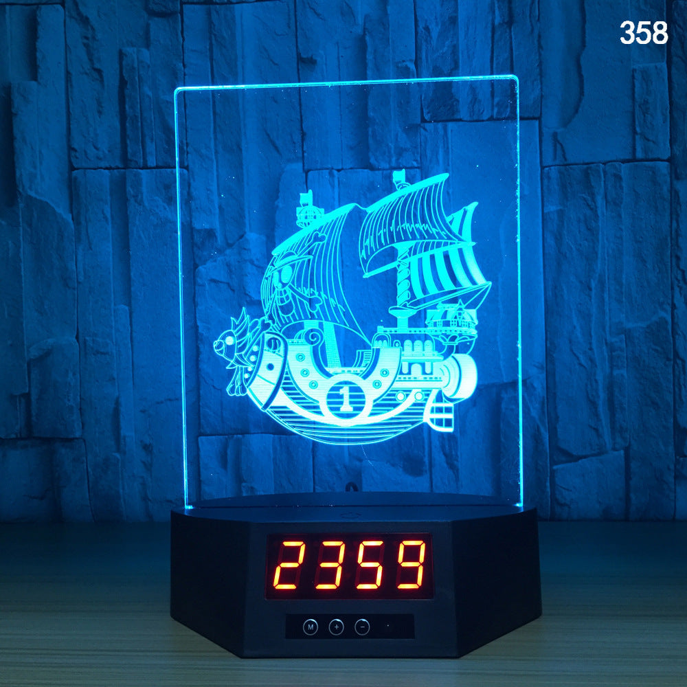Explosion electronic products glowing dolphin 3d night light creative gift led wireless charging table lamp - Prime Warehouse