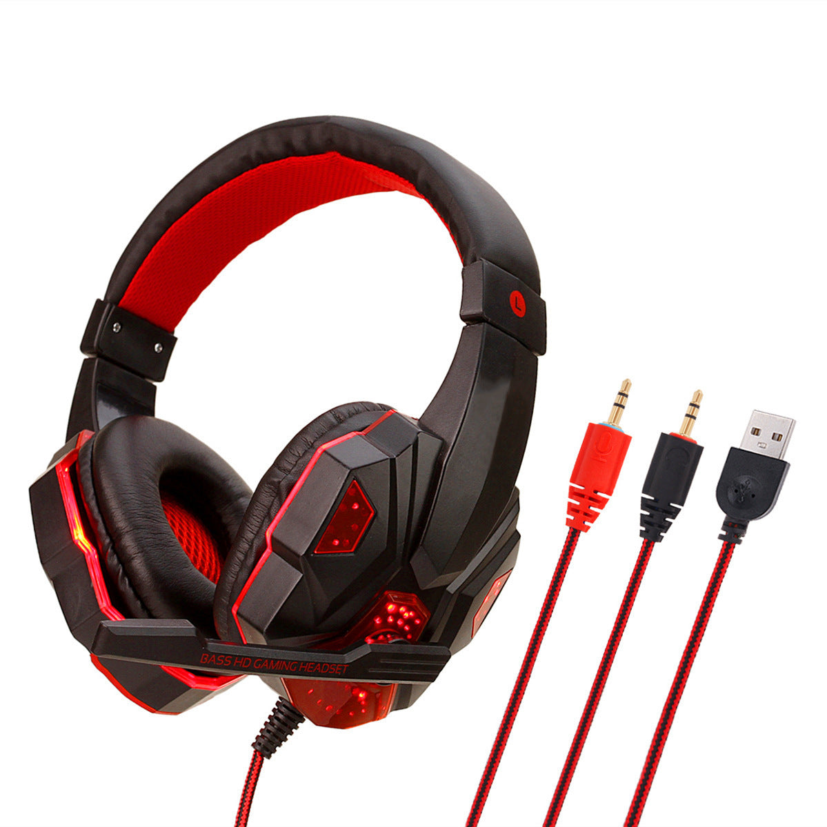 Computer PS4 Gaming Light-up Headset - Prime Warehouse