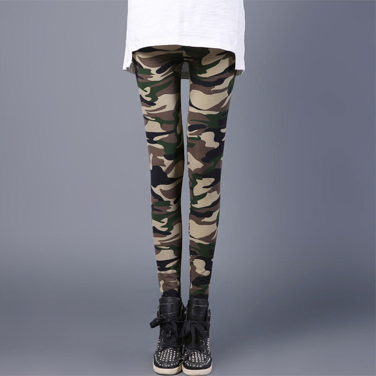 Camouflage printed Leggings - Prime Warehouse