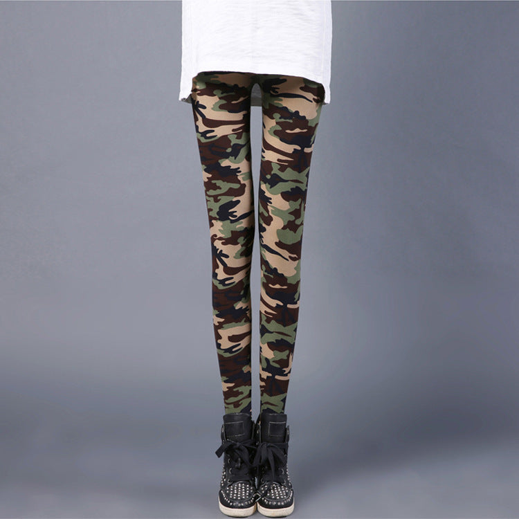 Camouflage printed Leggings - Prime Warehouse