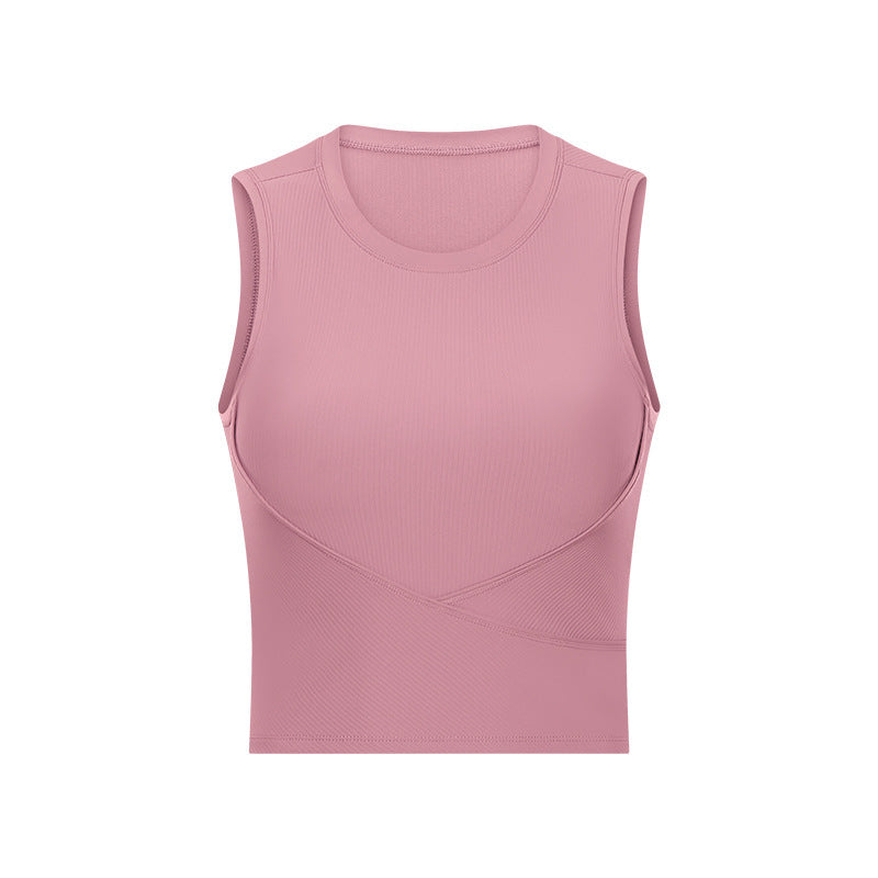 New Style Yoga Wear Threaded Sports Top - Prime Warehouse