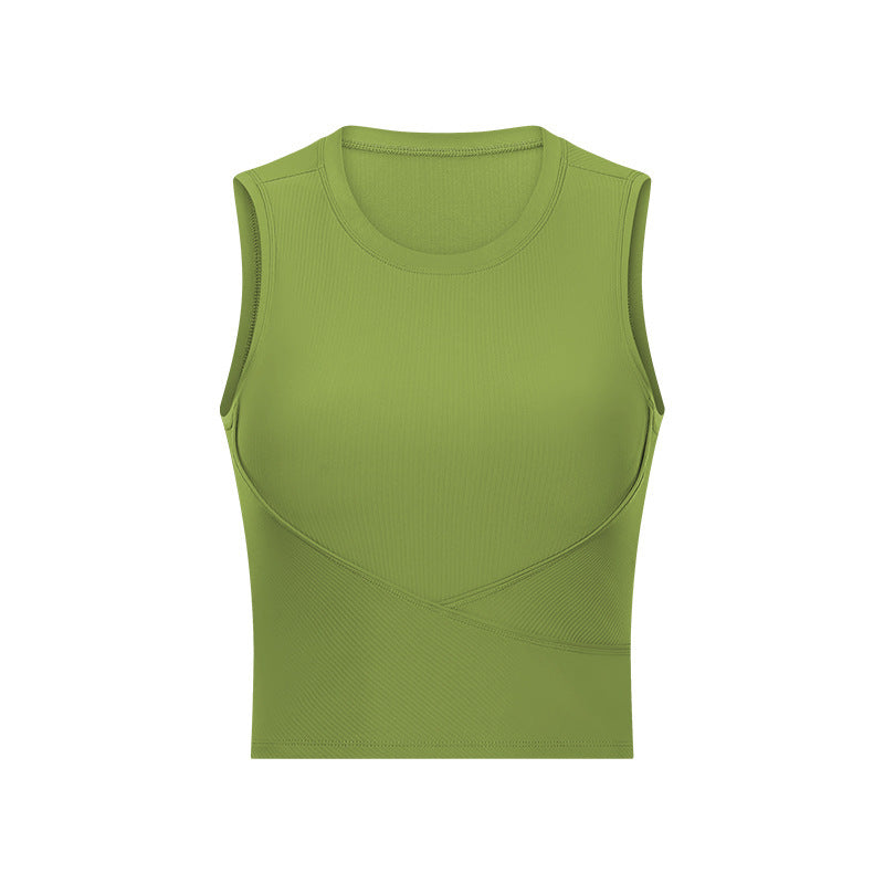New Style Yoga Wear Threaded Sports Top - Prime Warehouse