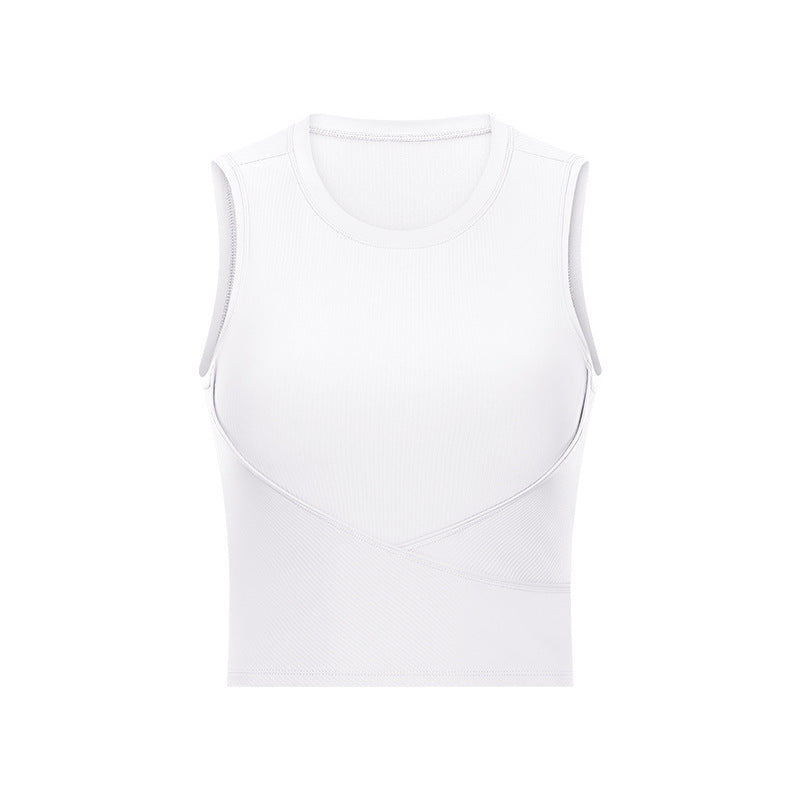 New Style Yoga Wear Threaded Sports Top - Prime Warehouse