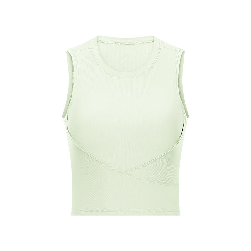 New Style Yoga Wear Threaded Sports Top - Prime Warehouse