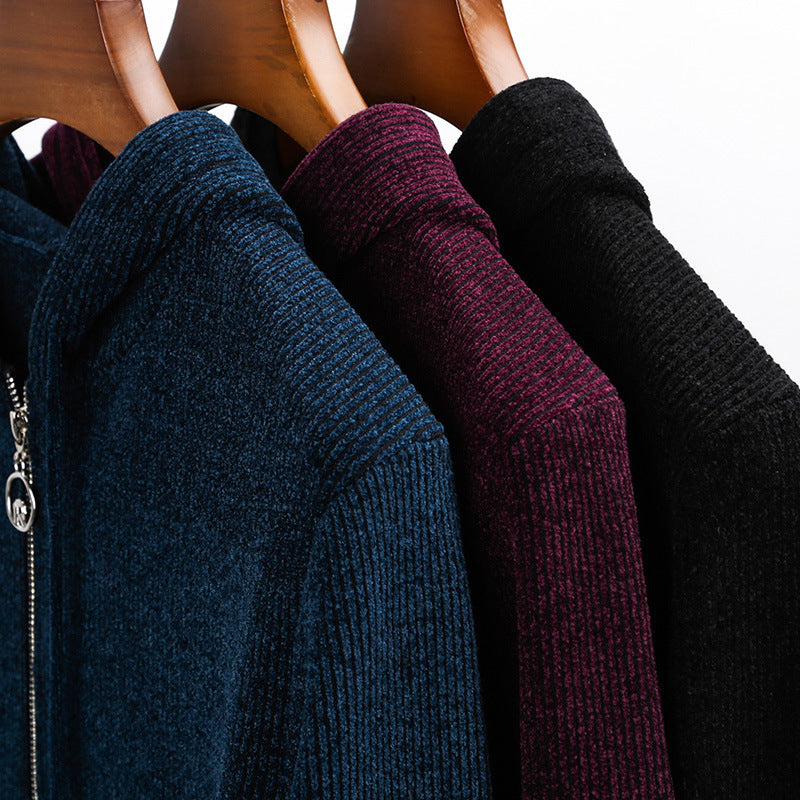 Men'S Sports Outer Wear Zipper Loose Cardigan - Prime Warehouse