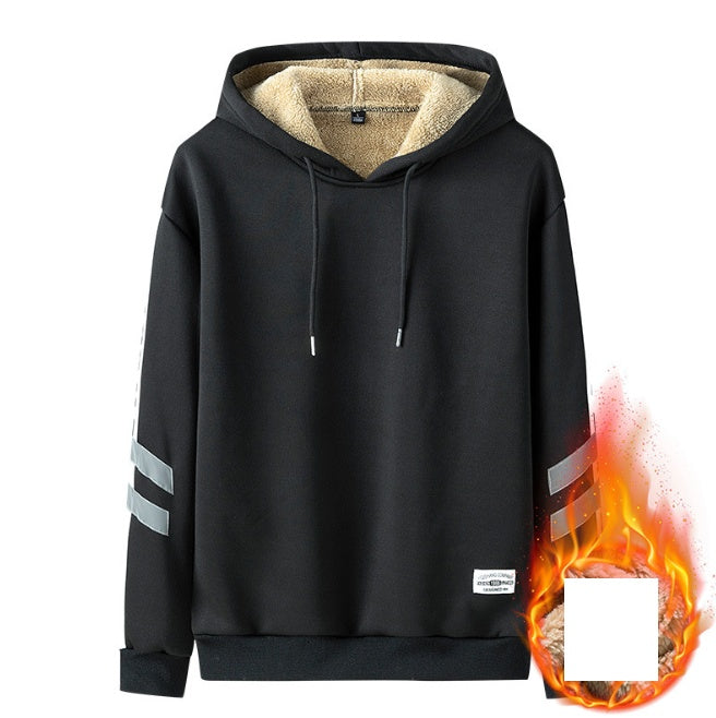 Men's lamb wool sports jacket winter wear - Prime Warehouse