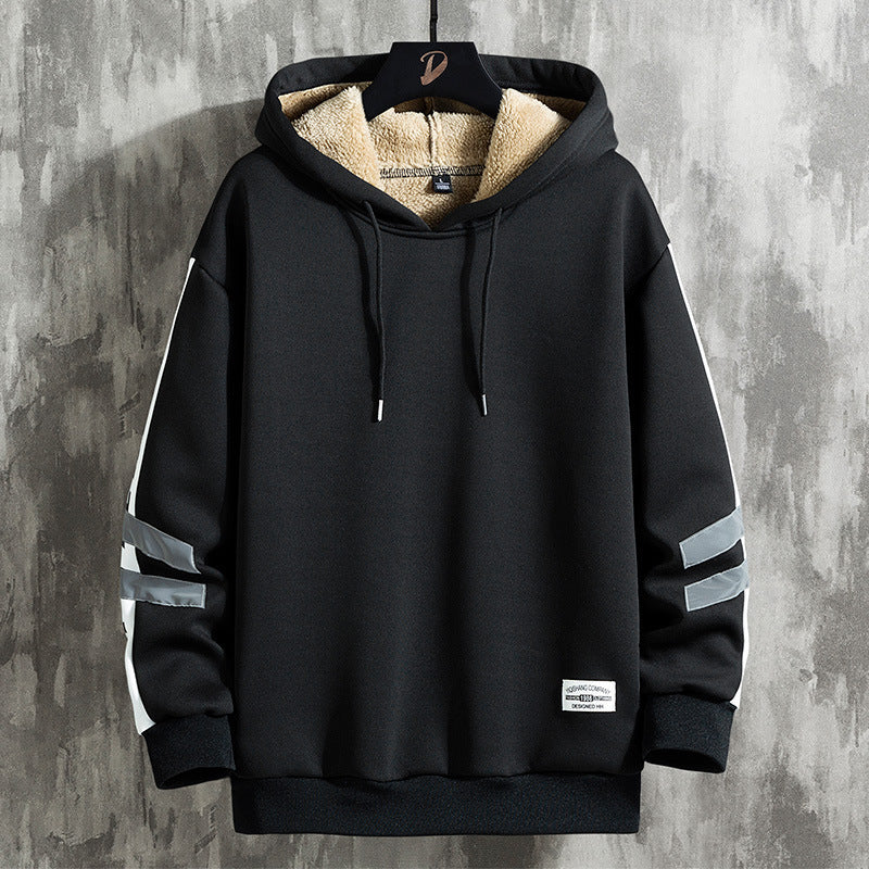 Men's lamb wool sports jacket winter wear - Prime Warehouse