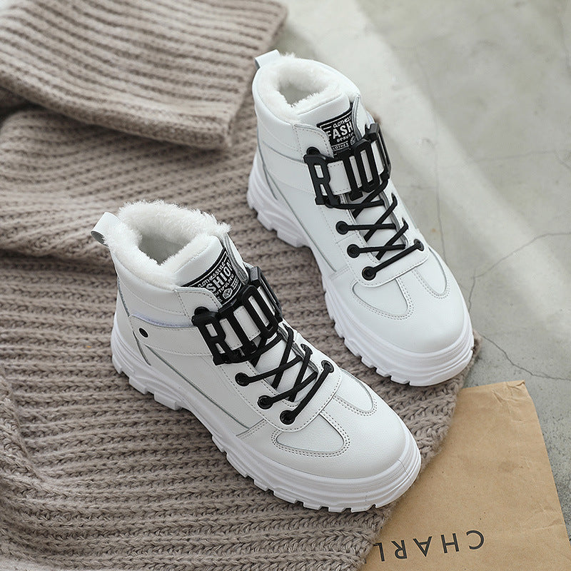 Ladies shoes student snow boots - Prime Warehouse