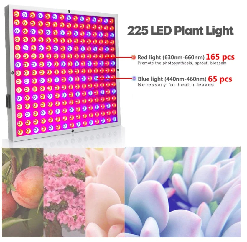 Plant Light 225 Beads 45W LED Lamp Plant Growth Lamp - Prime Warehouse