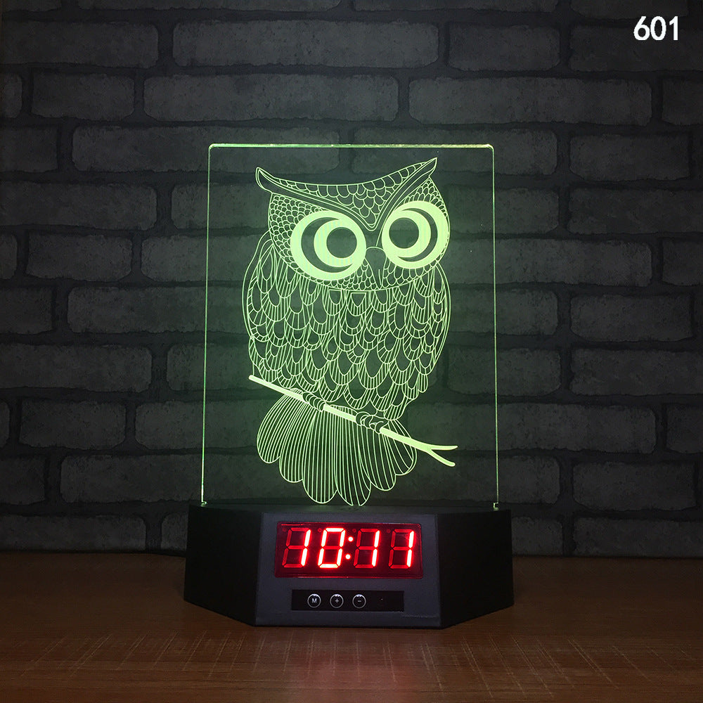 Explosion electronic products glowing dolphin 3d night light creative gift led wireless charging table lamp - Prime Warehouse