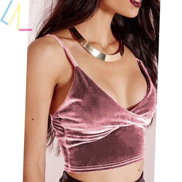 Sexy Top Summer Crop Tube Top Women Camis Shirt Tank Fitness - Prime Warehouse