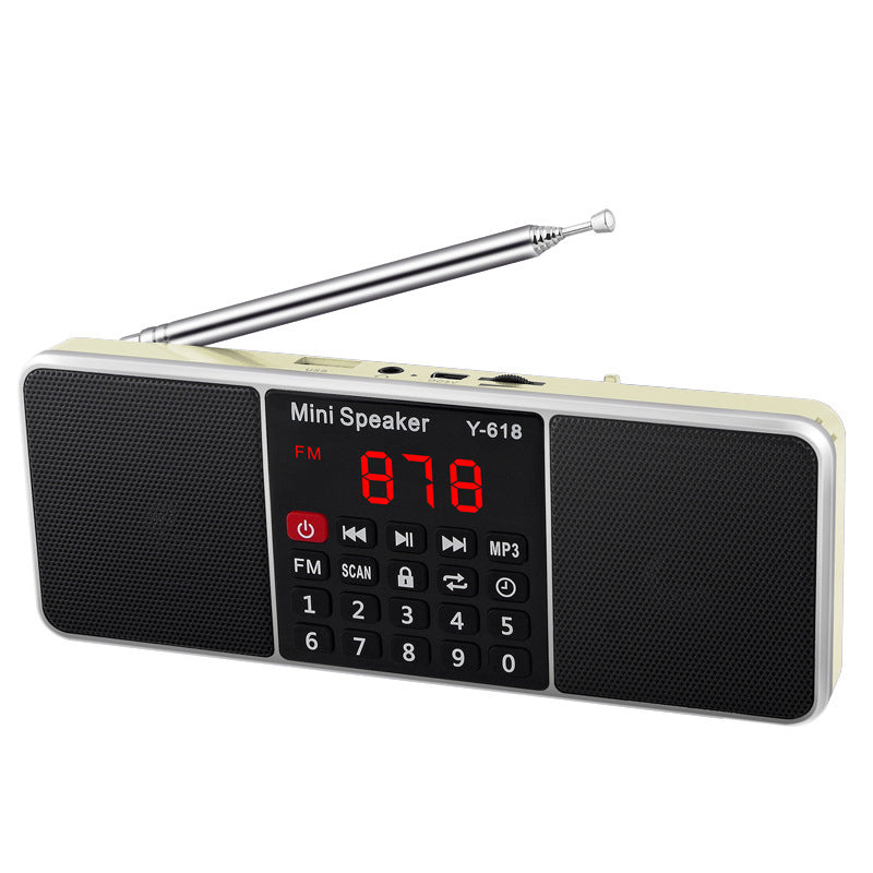 Dual speakers card mini bluetooth speaker - Prime Warehouse
