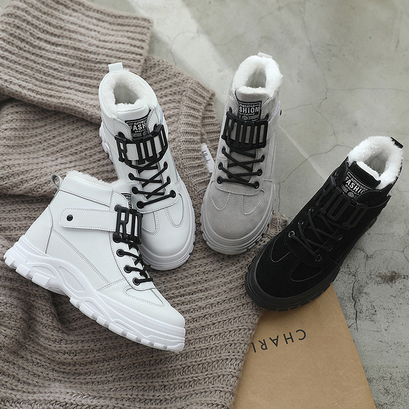 Ladies shoes student snow boots - Prime Warehouse