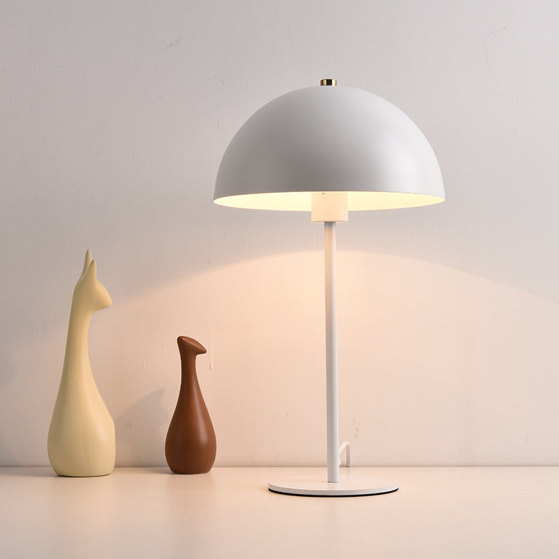 Mushroom Table Lamp Hat Bedroom Bedside Creative Iron LED Table Lamp - Prime Warehouse