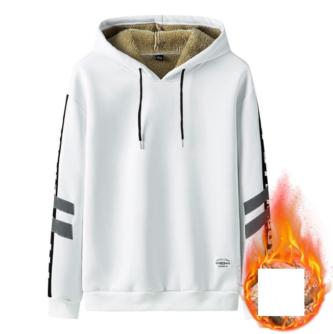 Men's lamb wool sports jacket winter wear - Prime Warehouse