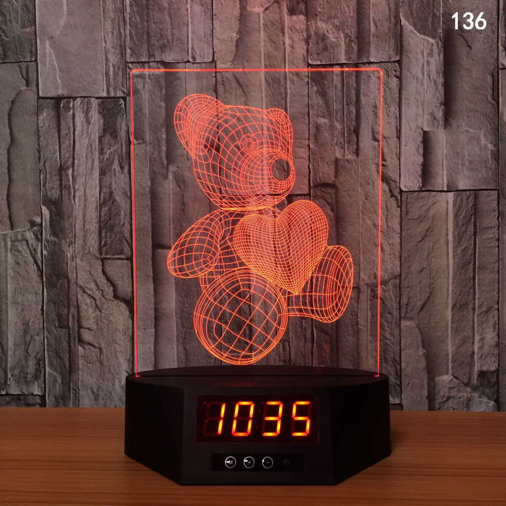 Explosion electronic products glowing dolphin 3d night light creative gift led wireless charging table lamp - Prime Warehouse