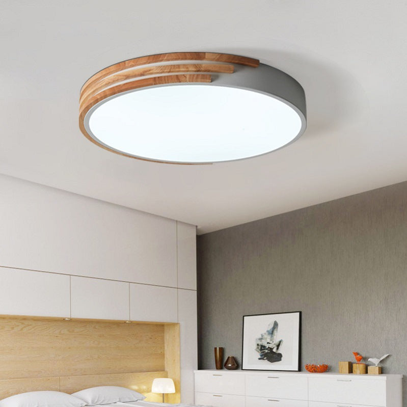 Simple Macaron Lamp Bedroom Led Ceiling Lamp