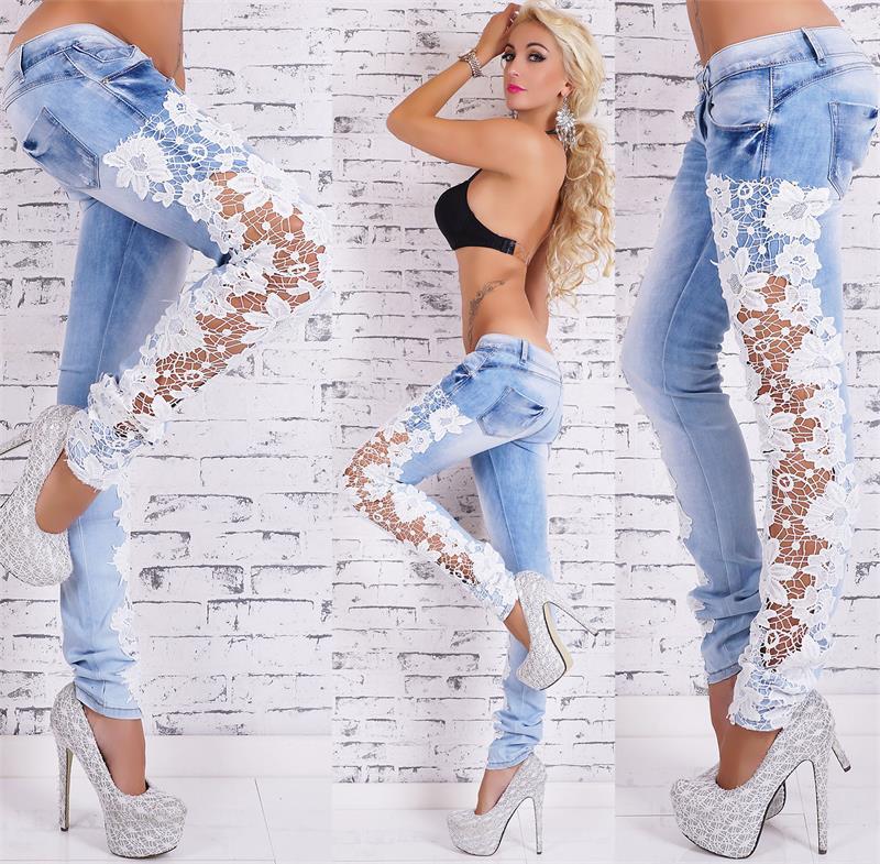 Lace jeans - Prime Warehouse