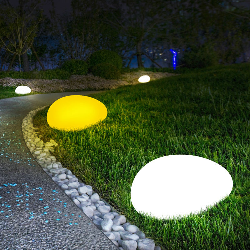 Solar light stone LED grass lamp - Prime Warehouse