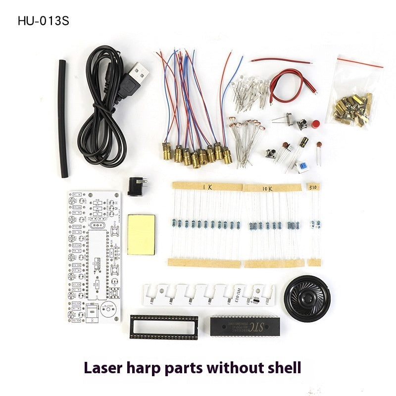 51 Single Chip Laser Electronic Keyboard Electronic Manufacturing Kit - Prime Warehouse