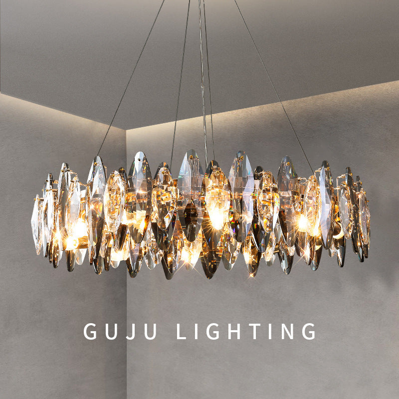 Living Room Light Luxury Crystal Modern Minimalist Chandelier - Prime Warehouse