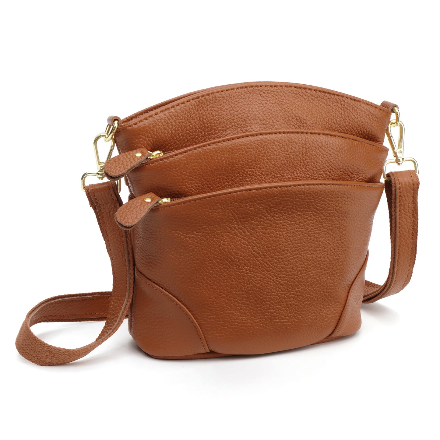 Women's Multi-purpose Genuine Leather Crossbody Bag