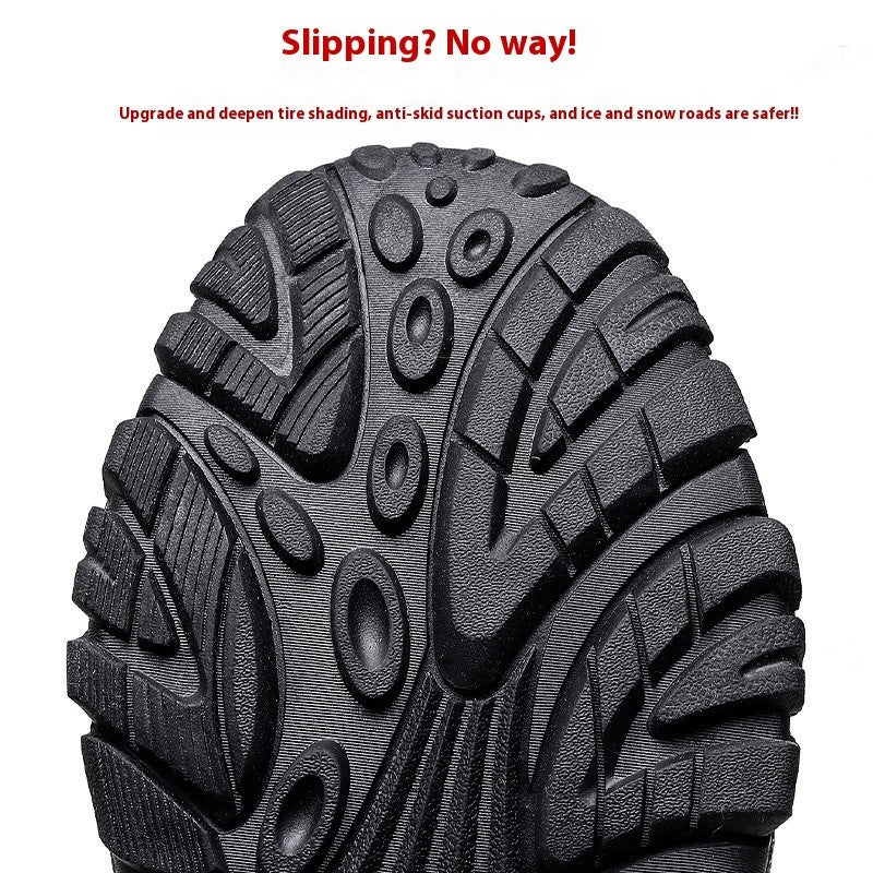 Winter Outdoors Thick Snow Boots Men's - Prime Warehouse