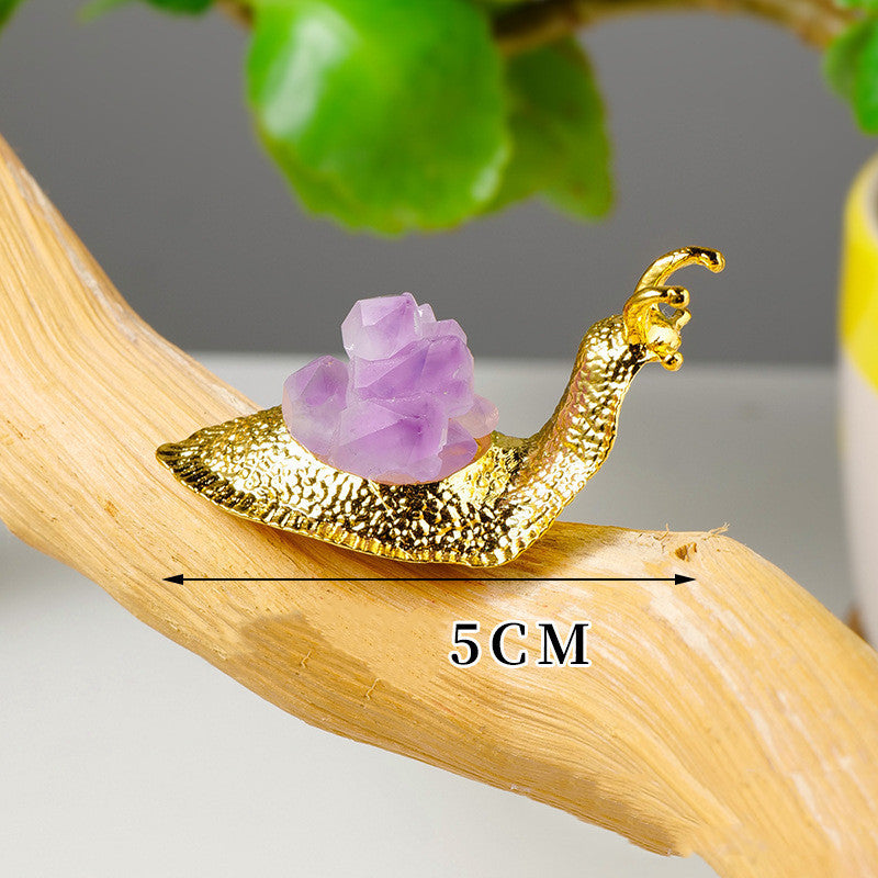 Natural Crystal Home Office Desk Ornament