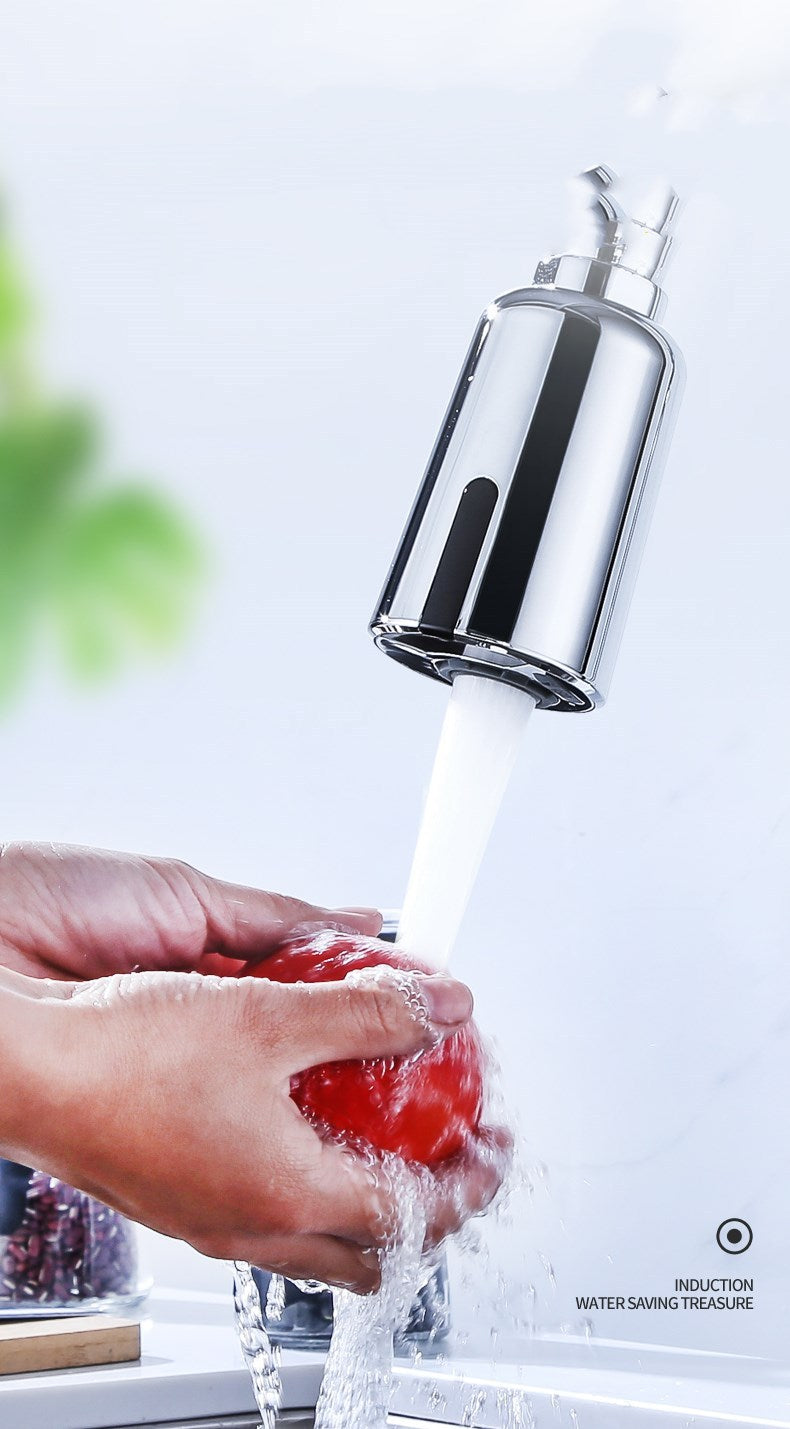 Intelligent sensor water saver kitchen hot and cold water faucet