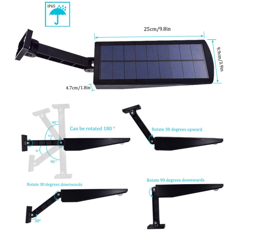LED adjustable Wall Street lamp