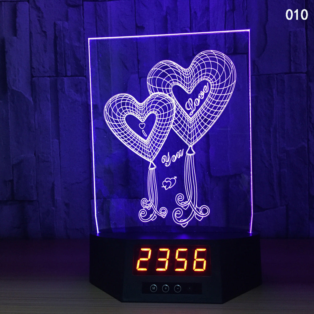 Explosion electronic products glowing dolphin 3d night light creative gift led wireless charging table lamp - Prime Warehouse