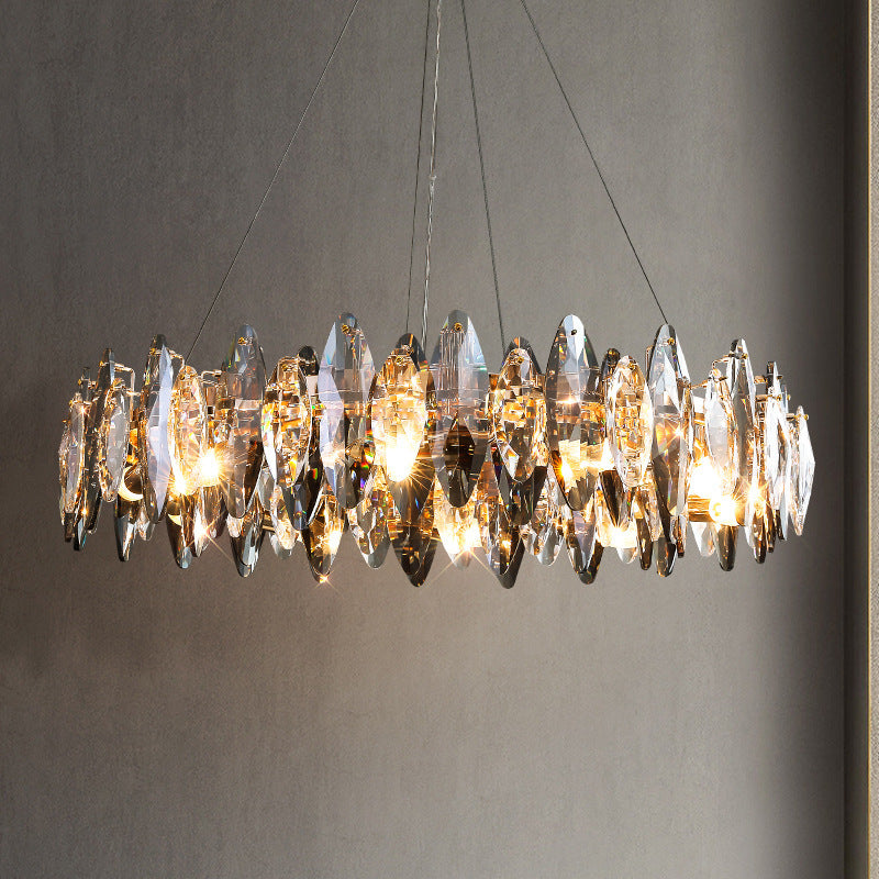 Living Room Light Luxury Crystal Modern Minimalist Chandelier - Prime Warehouse