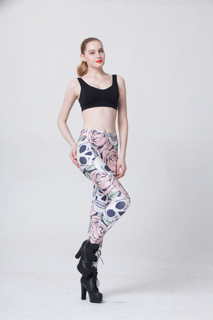 Skull leggings - Prime Warehouse