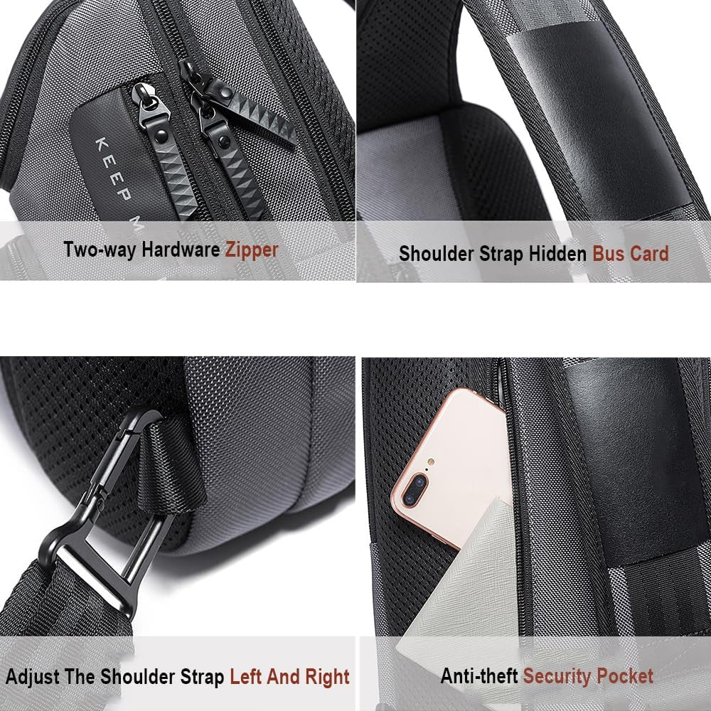 Crossbody Mini Portable Backpack for Men