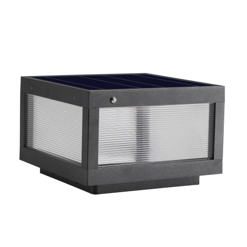 Solar-powered Outdoor Wall Light With Dimmable LED
