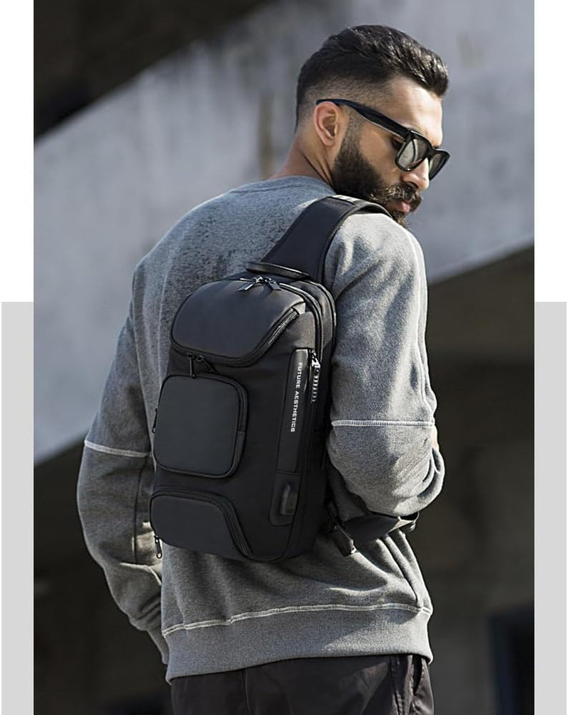 Crossbody Mini Portable Backpack for Men