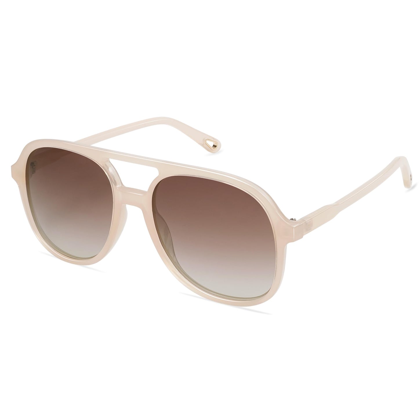 SOJOS Retro Polarized Aviator Sunglasses Womens Mens Classic 70s Vintage Trendy Square Aviators SJ2174