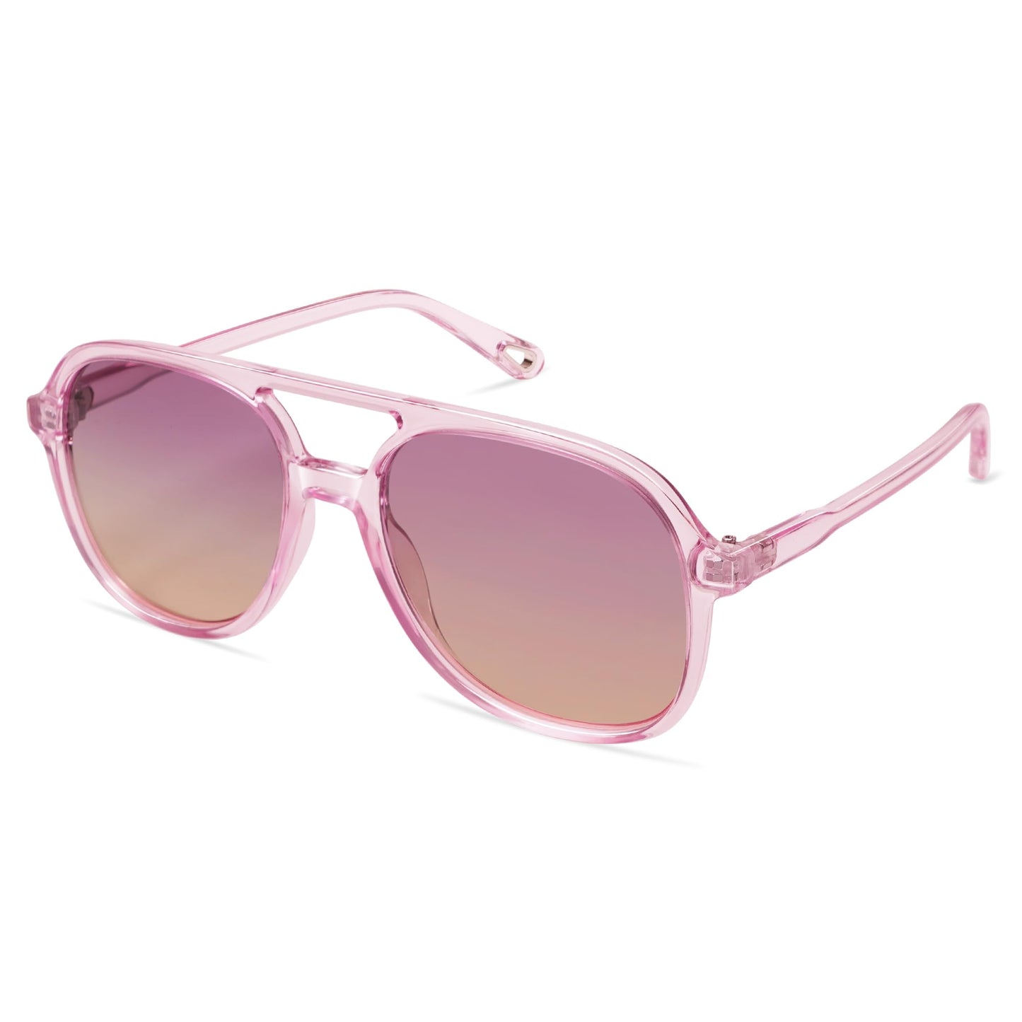 SOJOS Retro Polarized Aviator Sunglasses Womens Mens Classic 70s Vintage Trendy Square Aviators SJ2174