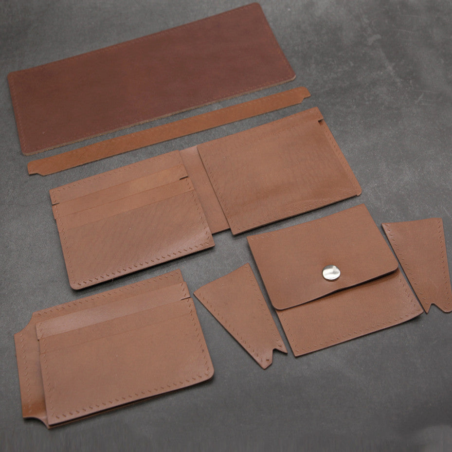 Homemade DIY Crafted Wallet with Real Leather - Prime Warehouse