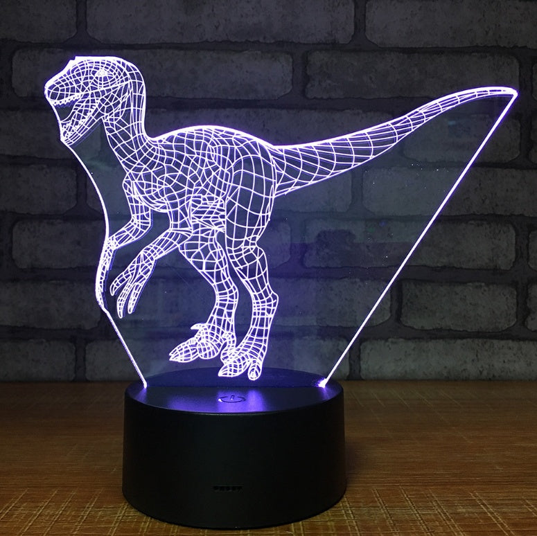 Electronic products led creative gift table lamp plug-in cartoon 3d night light bedroom atmosphere lamp - Prime Warehouse