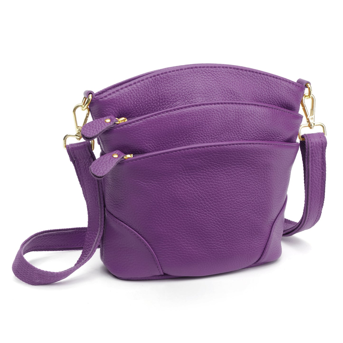 Women's Multi-purpose Genuine Leather Crossbody Bag