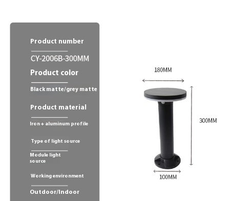 LED Outdoor Lawn Lamp Solar Lawn Lamp Courtyard