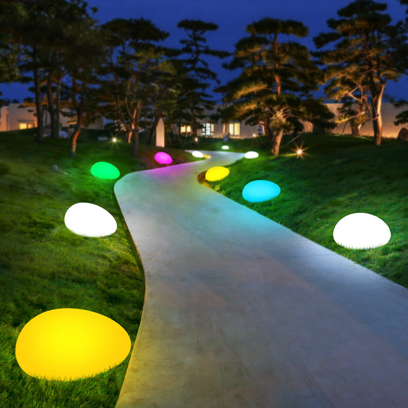 Solar light stone LED grass lamp - Prime Warehouse